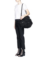 Detail View -Click To Enlarge 'Marti' nylon three-way backpack