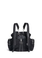 Back View -Click To Enlarge 'Marti' nylon three-way backpack