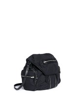 Front View -Click To Enlarge 'Marti' nylon three-way backpack
