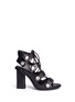Main View - Click To Enlarge Main View - Click To Enlarge - Alexander Wang - 'Ilse' rivet lace-up leather sandals