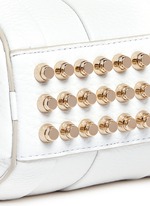 Detail View -Click To Enlarge 'Mini Rockie' pebbled leather duffle bag