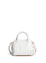 Back View -Click To Enlarge 'Mini Rockie' pebbled leather duffle bag