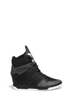 Main View -Click To Enlarge x Rita Ora 'Attitude Up' concealed wedge leather sneakers