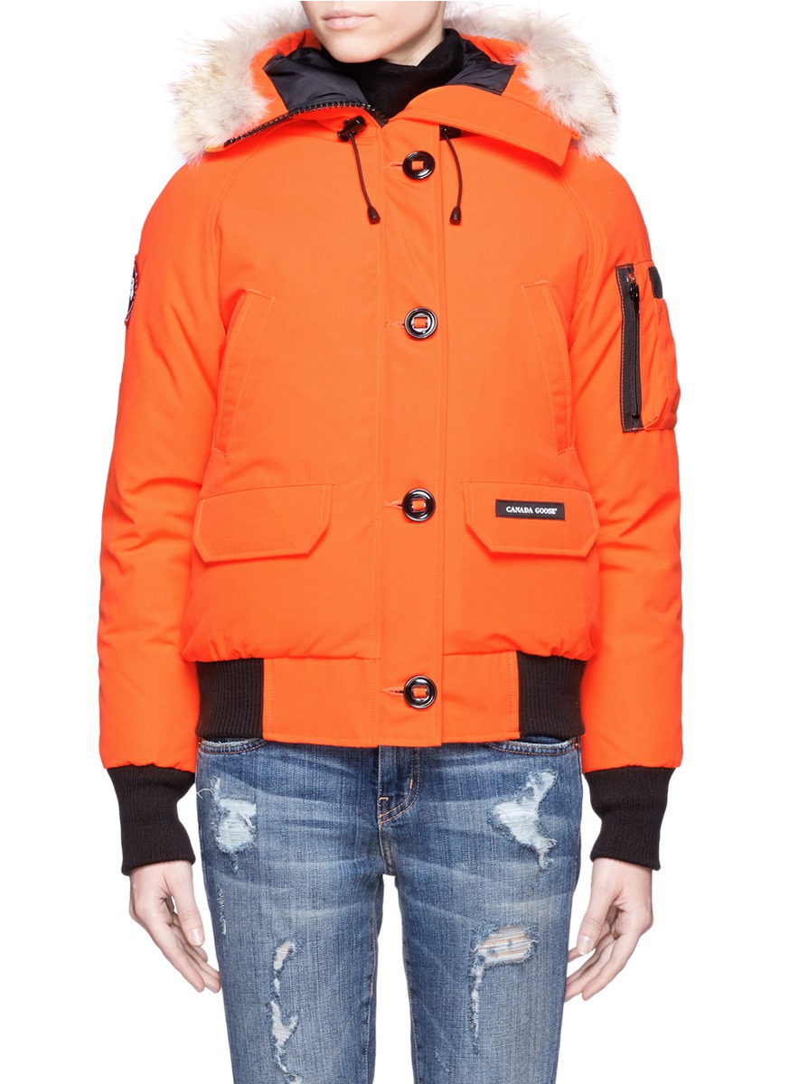 Canada Goose parka online authentic - CANADA GOOSE - Chilliwack bomber jacket - on SALE | Yellow Short ...