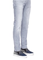 Figure View -Click To Enlarge 'Larry' ombré woven skate slip-ons