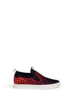 Main View -Click To Enlarge 'Larry' ombré woven skate slip-ons