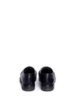 Back View -Click To Enlarge 'Zucca Zeppa' leather Derbies