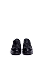 Front View -Click To Enlarge 'Zucca Zeppa' leather Derbies