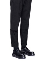 Figure View -Click To Enlarge 'Zucca Zeppa' leather Derbies