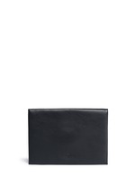 Back View -Click To Enlarge 'Rockstud Untitled' leather envelope clutch