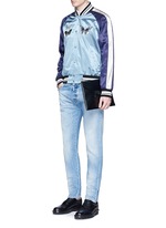 Figure View -Click To Enlarge 'Rockstud Untitled' leather envelope clutch