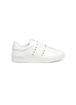 Main View -Click To Enlarge 'Rockstud Untitled' leather sneakers