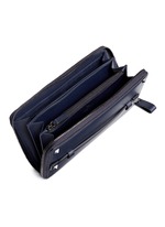 Detail View -Click To Enlarge 'Rockstud' leather continental wallet