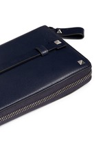 Detail View -Click To Enlarge 'Rockstud' leather continental wallet
