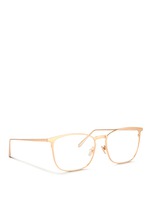 Figure View -Click To Enlarge Titanium square optical glasses