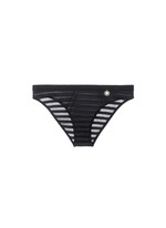 Main View -Click To Enlarge 'Firecracker' stripe mesh briefs