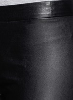 Detail View -Click To Enlarge Lamb leather leggings