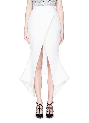 Main View - Click To Enlarge Main View - Click To Enlarge - Maticevski - 'Venom' faux wrap crepe skirt