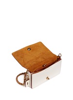 Detail View -Click To Enlarge 'Dinky' glovetanned leather rivet crossbody bag