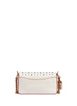 Back View -Click To Enlarge 'Dinky' glovetanned leather rivet crossbody bag