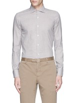 Main View -Click To Enlarge Check cotton shirt