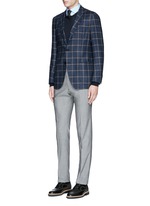 Figure View -Click To Enlarge Slim fit stretch cotton poplin shirt
