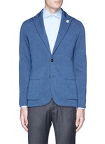 Main View -Click To Enlarge Wool knit soft blazer