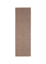 Main View -Click To Enlarge Skull jacquard wool-silk scarf