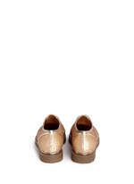 Back View -Click To Enlarge 'Stefania' glitter Oxfords
