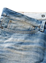 Click To Enlarge 'Razor' distressed slim fit jeans