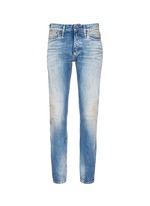 Main View -Click To Enlarge 'Razor' distressed slim fit jeans