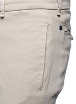 Detail View -Click To Enlarge Slim fit cotton twill chinos