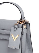 Detail View -Click To Enlarge 'My Rockstud' small top handle leather bag