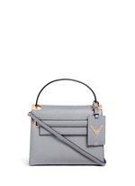 Main View -Click To Enlarge 'My Rockstud' small top handle leather bag
