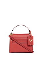 Main View -Click To Enlarge 'My Rockstud' small top handle leather bag