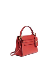 Figure View -Click To Enlarge 'My Rockstud' small top handle leather bag