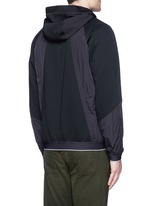 Back View -Click To Enlarge 'Raidd' padded nylon patchwork jacket