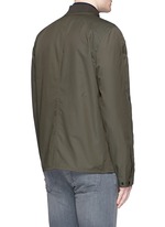 Back View -Click To Enlarge 'Depot' tech cotton jacket