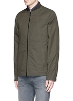 Front View -Click To Enlarge 'Depot' tech cotton jacket