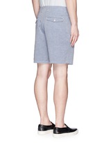 Back View -Click To Enlarge 'Matthew' woven cotton shorts