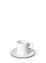 Main View -Click To Enlarge Perlée espresso cup and saucer set