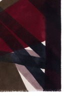 Detail View -Click To Enlarge x Laboratorio Luparia 'Monferrato' print cashmere scarf