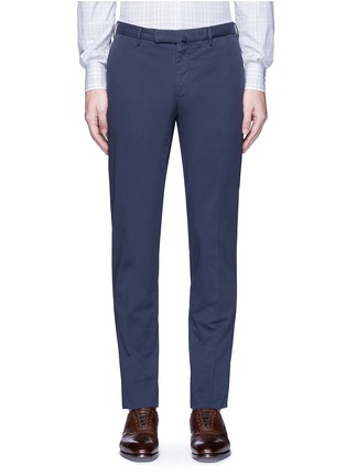 Main View - Click To Enlarge Main View - Click To Enlarge - Incotex - Slim fit cotton chinos