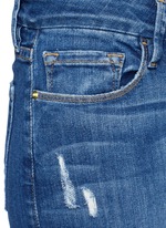 Detail View -Click To Enlarge 'Le Crop Mini Boot' cropped flare jeans