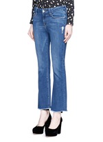 Front View -Click To Enlarge 'Le Crop Mini Boot' cropped flare jeans