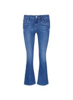 Main View -Click To Enlarge 'Le Crop Mini Boot' cropped flare jeans