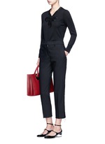 Figure View -Click To Enlarge Sequin embellished wool cardigan