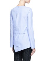 Back View -Click To Enlarge Drape hem cotton top