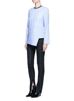 Figure View -Click To Enlarge Drape hem cotton top