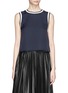 首图 - 点击放大 首图 - 点击放大 - THEORY - 'Bonda' silk cropped tank top